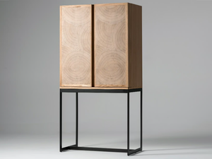 TURY - Wood veneer bar cabinet - Cabinet by Mantellassi 1926