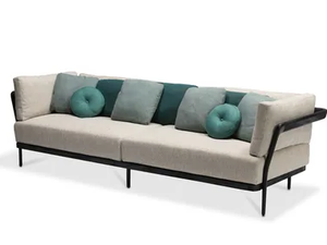 FLOWS - 3 seater fabric sofa - Sofa by MANUTTI