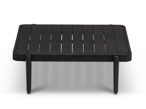 FLOWS - Low teak coffee table - Side table by MANUTTI