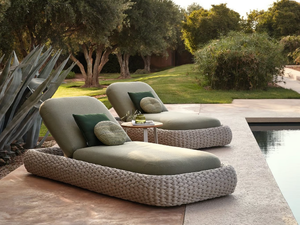 KOBO - Recliner rope sun lounger - Armchair by MANUTTI
