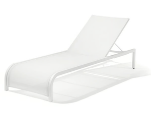 LATONA - Recliner aluminium sun lounger - Armchair by MANUTTI