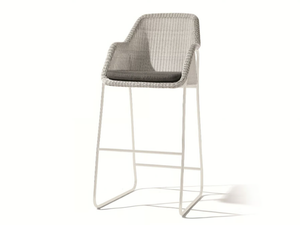 MOOD - Synthetic material barstool - Stool by MANUTTI