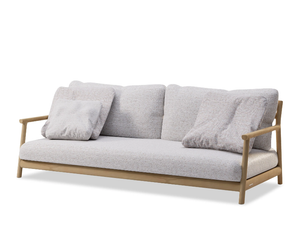 MUYU - 2 seater teak garden sofa - Sofa by MANUTTI