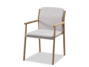 MUYU - Teak garden chair with armrests - Chair by MANUTTI