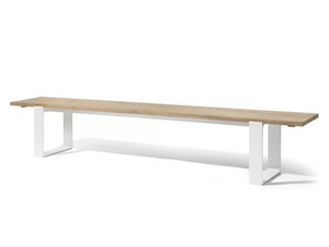 PRATO - Teak garden bench - Bench by MANUTTI