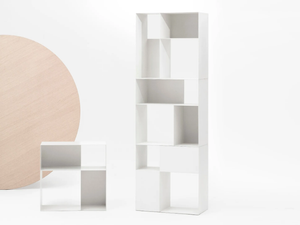 B302 - Modular metal bookcase - Cabinet by Mara
