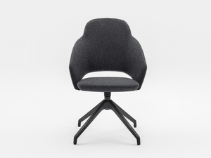 ICON 7150 - Swivel trestle-based fabric office chair - Office Chair by Mara