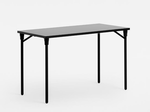 PIUMA - Folding rectangular metal table - Table by Mara
