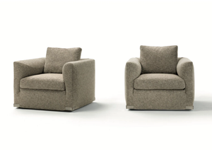 BRANDO - Fabric armchair with armrests - Armchair by Marac