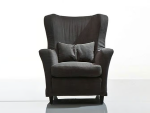 CAMILLA - Fabric armchair with armrests - Armchair by Marac