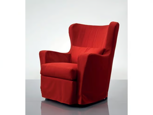 CAMY - Fabric armchair with armrests - Armchair by Marac