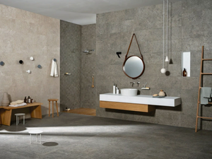 MYSTONE GRIS FLEURY - Indoor/outdoor porcelain stoneware wall/floor tiles - Wall tile-stone-brick by MARAZZI