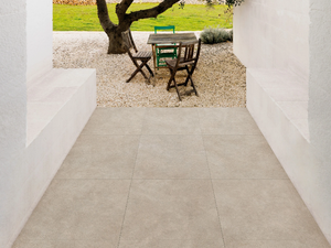 TERRATECH - Indoor/outdoor porcelain stoneware flooring with concrete effect - Floor tile-stone by MARAZZI