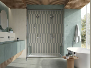 LONGARINE BRIO BETULLA - Porcelain stoneware wall/floor tiles - Wall tile-stone-brick by Marca Corona