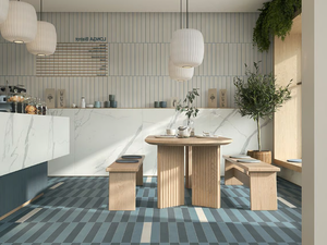 LONGARINE BRIO FIORDALISO - Porcelain stoneware wall/floor tiles - Wall tile-stone-brick by Marca Corona
