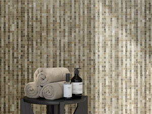 SCULTOREA DROP - Porcelain stoneware wall/floor tiles with marble effect - Wall tile-stone-brick by Marca Corona
