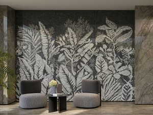 SCULTOREA JUNGLE - Porcelain stoneware wall/floor tiles with marble effect - Wall tile-stone-brick by Marca Corona