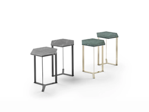CLIP HEXAGONAL - Hexagonal coffee table - Coffee table by Marelli