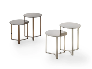 CLIP - Round coffee table - Coffee table by Marelli