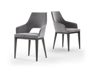 GRACE - Upholstered fabric chair - Chair by Marelli