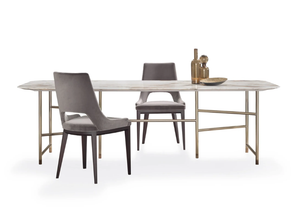 KYOTO - Rectangular marble dining table - Table by Marelli