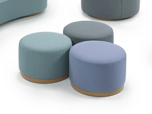 MOON - Round fabric pouf - Pouf by Marelli