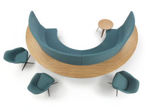 STRIPES ROUND - Sectional curved sofa - Sofa by Marelli
