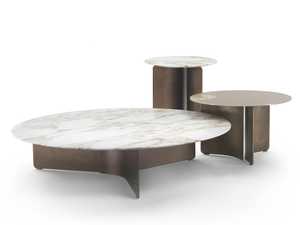 WAVE - Round coffee table - Coffee table by Marelli