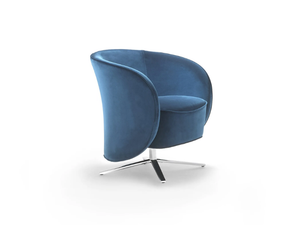 WELL - Armchair with armrests with 4-spoke base - Armchair by Marelli