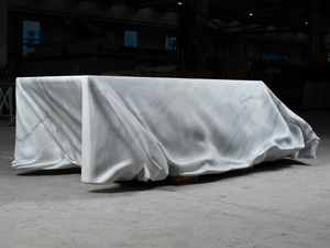 VELATA - Rectangular marble table - Table by MARGRAF
