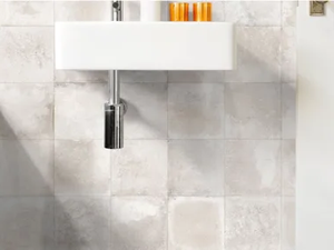 900 BIANCO - Porcelain stoneware wall/floor tiles with concrete effect - Wall tile-stone-brick by MARINER