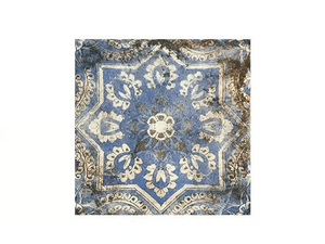 MAIOLICHE 4 BLU - Porcelain stoneware wall/floor tiles with encaustic effect - Wall tile-stone-brick by MARINER