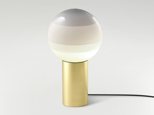 DIPPING LIGHT - LED blown glass table lamp with metal base - Table lamp by Marset