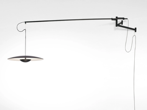 GINGER A XL 42 - LED adjustable carbon fibre wall lamp - Wall lamp by Marset