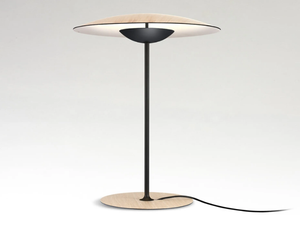 GINGER - LED aluminium and wood table lamp - Table lamp by Marset