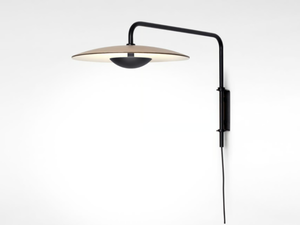 GINGER - LED metal wall lamp with laminate lampshade - Wall lamp by Marset