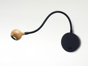 N°8 - LED metal reading lamp with swing arm - Floor lamp by Marset
