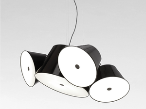 TAM TAM - Swivel aluminium pendant lamp - Ceiling lamp by Marset