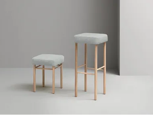 NUCLEO - Office stool with footrest - Stool by Martex