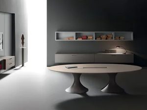 OLA - Oval meeting table - Table by Martex