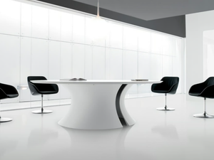 OLA - Round meeting table - Table by Martex