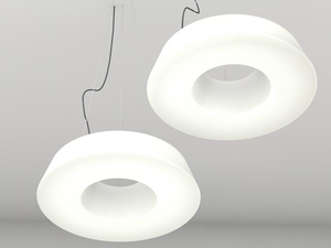 CIRCULAR POL XS - LED polyethylene pendant lamp - Ceiling lamp by Martinelli Luce