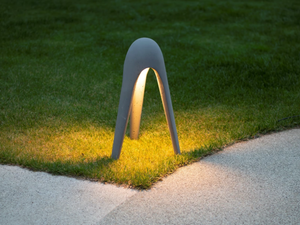 CYBORG OUTDOOR - LED fiber cement bollard light - Floor lamp by Martinelli Luce