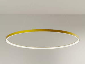 LUNAOP SLIM - LED aluminium pendant lamp - Ceiling lamp by Martinelli Luce