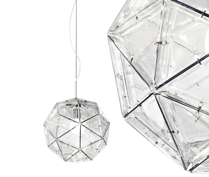 POLIEDRO - Polycarbonate pendant lamp - Ceiling lamp by Martinelli Luce