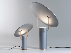 TX1 Grey - LED adjustable aluminium table lamp with dimmer - Table lamp by Martinelli Luce