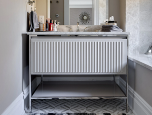 CHICAGO - NORTH SHORE - Floor-standing vanity unit with drawers - Washbasin cabinet by Martini Interiors