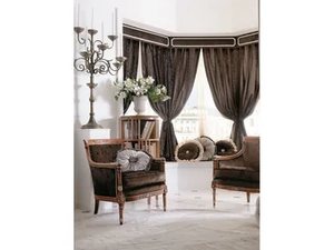 NAPOLI - Fabric armchair with armrests - Armchair by Martini Interiors