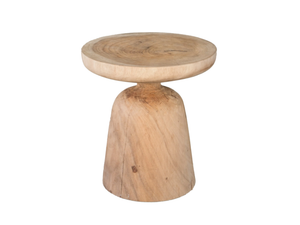 ATLAS - Round solid wood coffee table - Coffee table by Mary&
