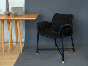 RAIN - Aluminium chair with armrests - Chair by Mary&